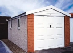 Vertical Pannelled Garage Doors 